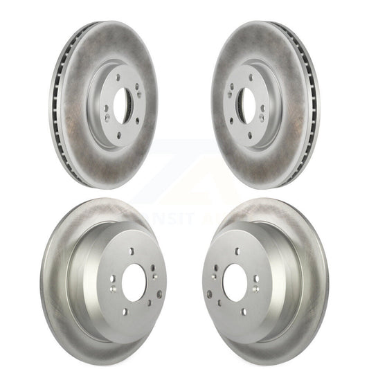 [Avant + Arrière] Kit de disque (revêtu) de frein pour 2007-2012 Hyundai Veracruz KG-101080