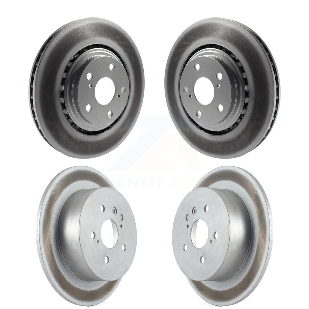 [Avant + Arrière] Kit de disque (revêtu) de frein pour 2008-2013 Toyota Highlander KG-101081