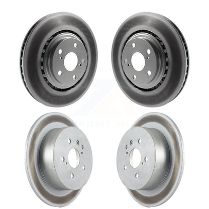 [Avant + Arrière] Kit de disque (revêtu) de frein pour 2008-2013 Toyota Highlander KG-101081