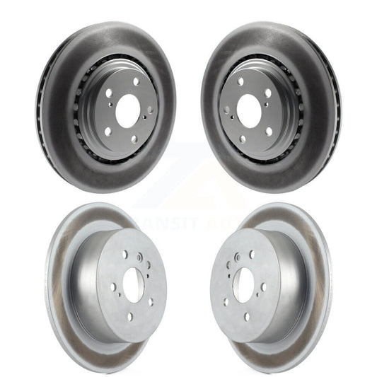 [Avant + Arrière] Kit de disque (revêtu) de frein pour 2008-2013 Toyota Highlander KG-101081
