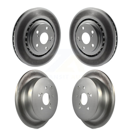 [Avant + Arrière] Kit de disque (revêtu) de frein pour Toyota Highlander Sienna Lexus RX350 RX450h KG-101082