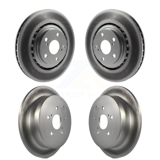 [Avant + Arrière] Kit de disque (revêtu) de frein pour Toyota Highlander Sienna Lexus RX350 RX450h KG-101082