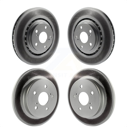 [Avant + Arrière] Kit de disque (revêtu) de frein pour Lexus NX200t NX300 NX300h KG-101083 par Genius