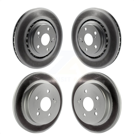 [Avant + Arrière] Kit de disque (revêtu) de frein pour Lexus NX200t NX300 NX300h KG-101083 par Genius