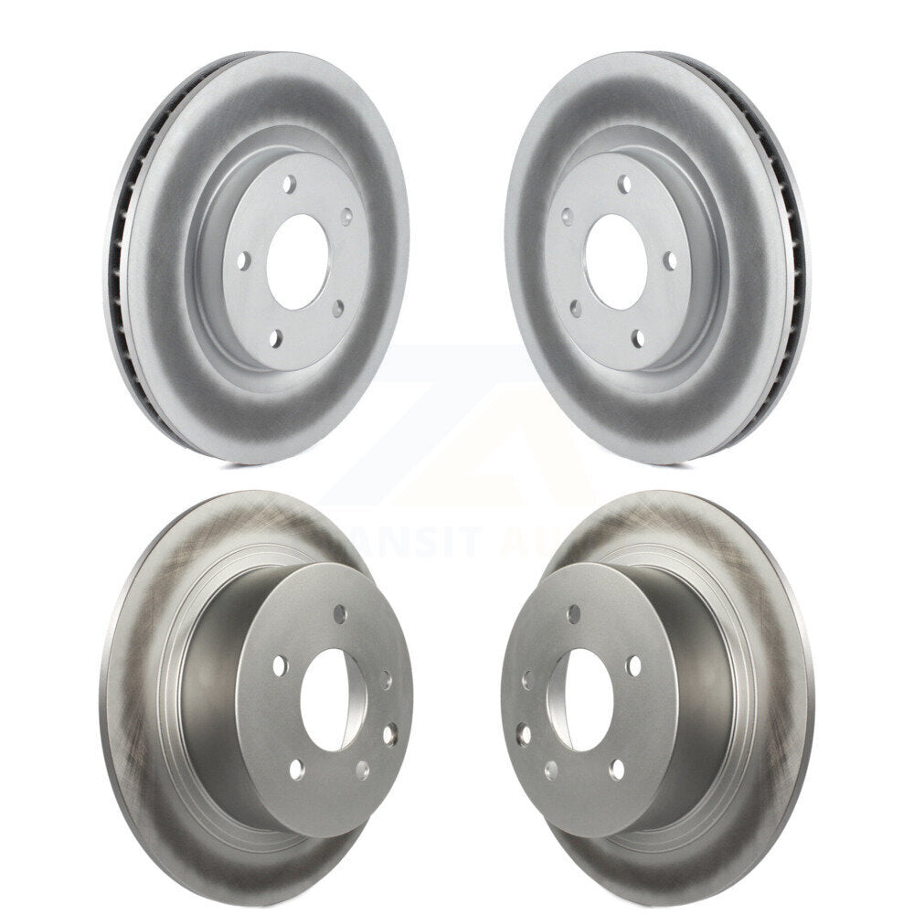 [Avant + Arrière] Kit de disque (revêtu) de frein pour 2007-2012 Nissan Sentra SE-R KG-101084