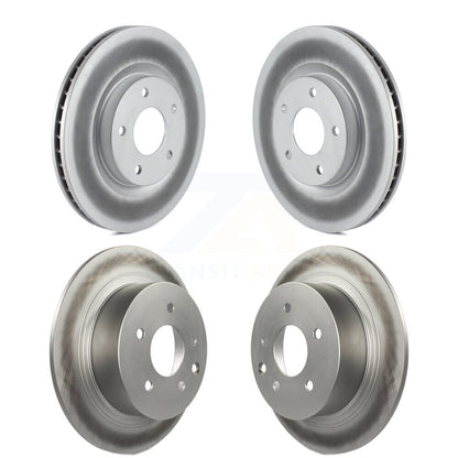 [Avant + Arrière] Kit de disque (revêtu) de frein pour 2007-2012 Nissan Sentra SE-R KG-101084