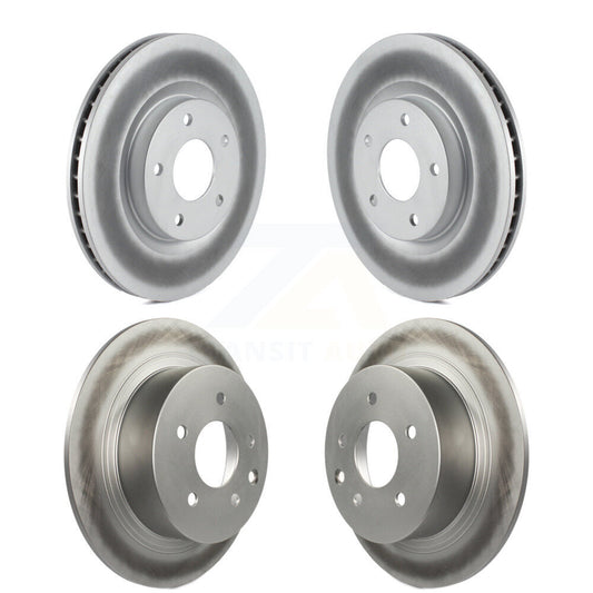[Avant + Arrière] Kit de disque (revêtu) de frein pour 2007-2012 Nissan Sentra SE-R KG-101084