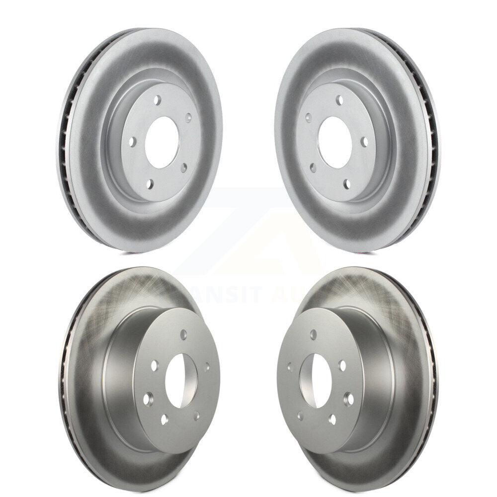 [Avant + Arrière] Kit de disque (revêtu) de frein pour Nissan Rogue Select KG-101085