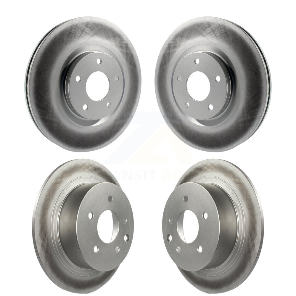 [Avant + Arrière] Kit de disque (revêtu) de frein pour 2007-2012 Nissan Sentra SE-R Spec V KG-101086