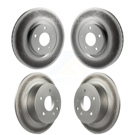 [Avant + Arrière] Kit de disque (revêtu) de frein pour 2007-2012 Nissan Sentra SE-R Spec V KG-101086
