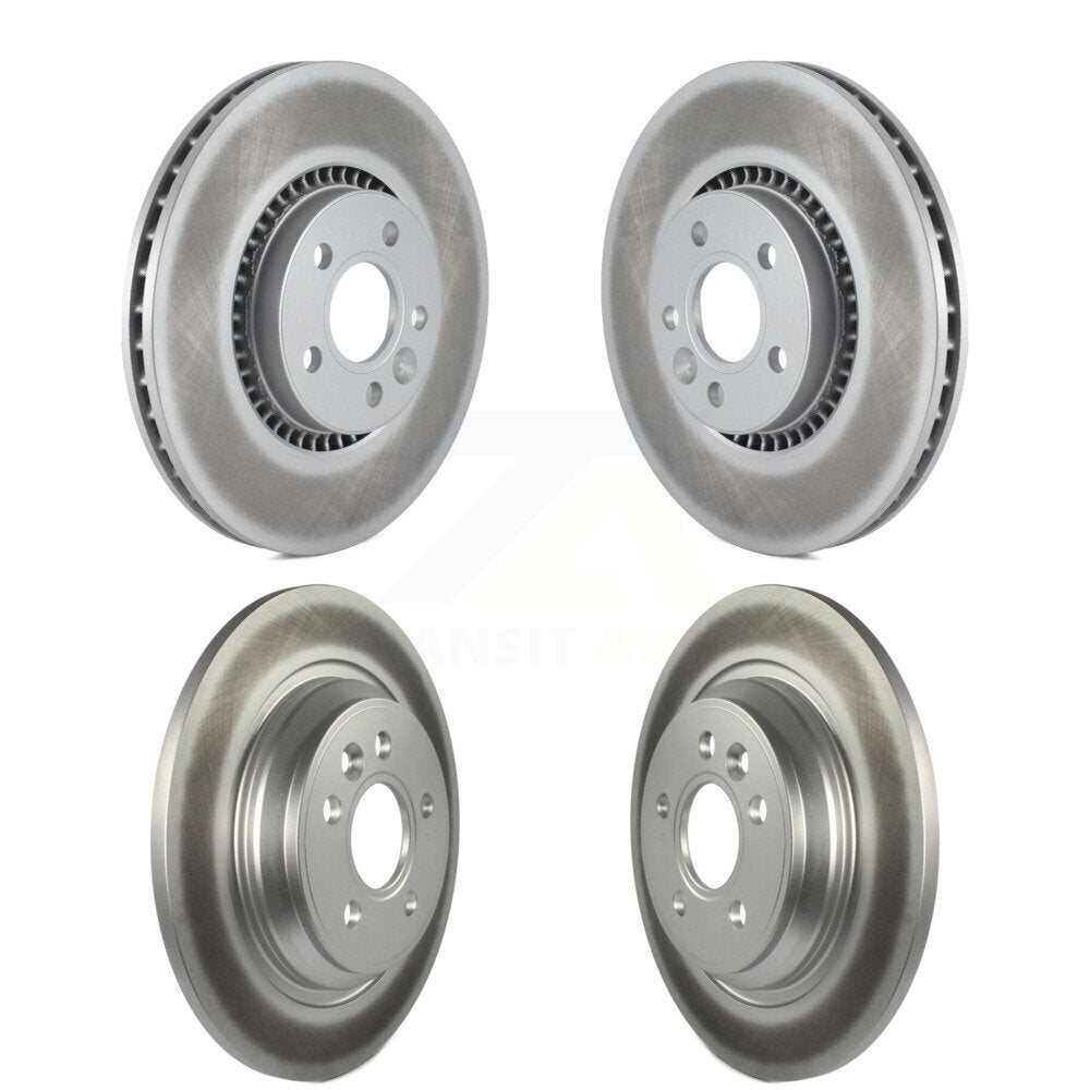 [Avant + Arrière] Kit de disque (revêtu) de frein pour Volvo S60 V60 Cross Country V70 KG-101088