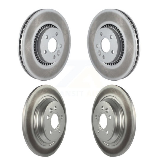 [Avant + Arrière] Kit de disque (revêtu) de frein pour Volvo S60 V60 Cross Country V70 KG-101088