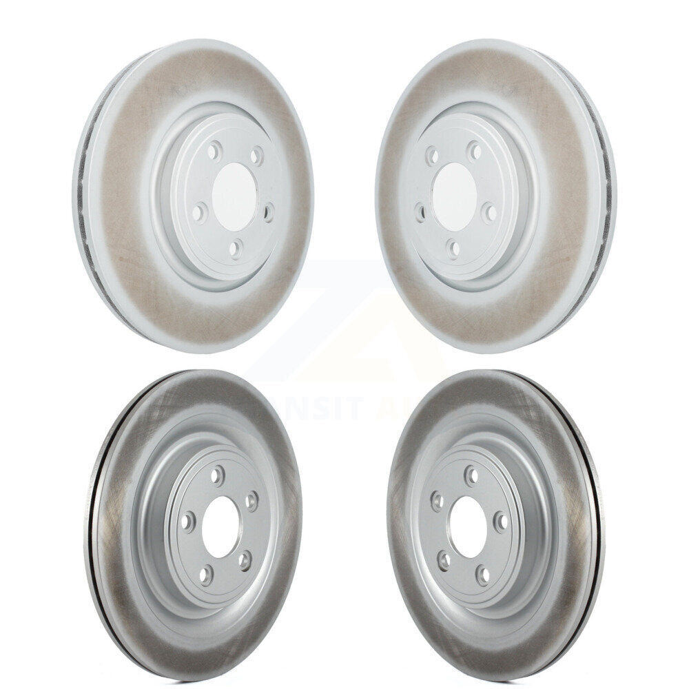 [Avant + Arrière] Kit de disque (revêtu) de frein pour Jaguar XF S-Type XK Vanden Plas XJ8 KG-101090