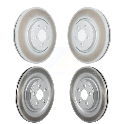 [Avant + Arrière] Kit de disque (revêtu) de frein pour Jaguar XF S-Type XK Vanden Plas XJ8 KG-101090