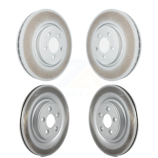 [Avant + Arrière] Kit de disque (revêtu) de frein pour Jaguar XF S-Type XK Vanden Plas XJ8 KG-101090