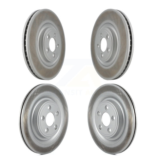 [Avant + Arrière] Kit de disque (revêtu) de frein pour Jaguar XF XJ S-Type XK XKR XJR Super V8 KG-101091