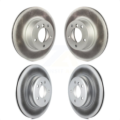 [Avant + Arrière] Kit de disque (revêtu) de frein pour BMW 330i xDrive 430i sans Blue Painted Calipers KG-101095 par Genius
