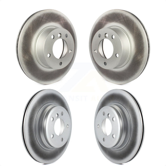 [Avant + Arrière] Kit de disque (revêtu) de frein pour BMW 330i xDrive 430i sans Blue Painted Calipers KG-101095 par Genius