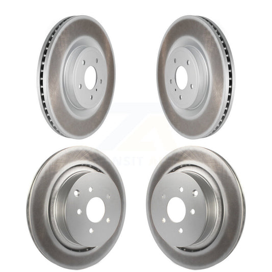 [Avant + Arrière] Kit de disque (revêtu) de frein pour INFINITI Q50 M37 Q60 Q70 Q70L QX70 M56 FX50 KG-101100