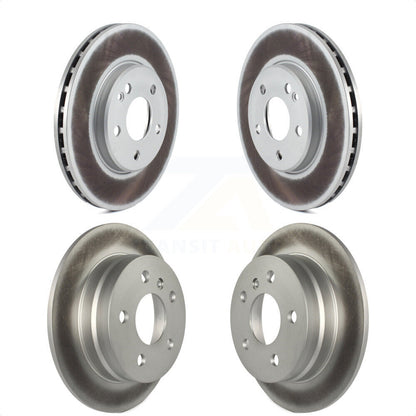 [Avant + Arrière] Kit de disque (revêtu) de frein pour 2006-2011 Mercedes-Benz B200 KG-101101 par Genius