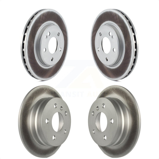 [Avant + Arrière] Kit de disque (revêtu) de frein pour 2006-2011 Mercedes-Benz B200 KG-101101 par Genius