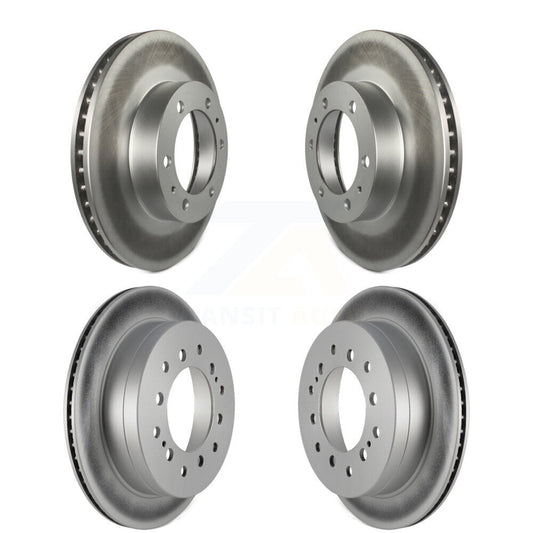 [Avant + Arrière] Kit de disque (revêtu) de frein pour Toyota 4Runner FJ Cruiser KG-101102