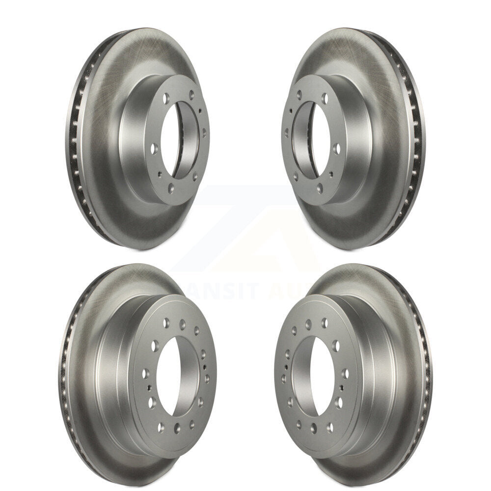 [Avant + Arrière] Kit de disque (revêtu) de frein pour 2010-2014 Toyota FJ Cruiser KG-101103