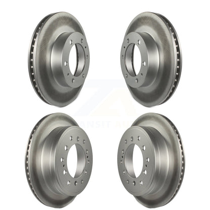 [Avant + Arrière] Kit de disque (revêtu) de frein pour 2010-2014 Toyota FJ Cruiser KG-101103
