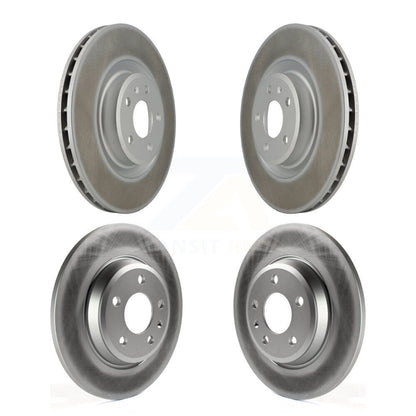 [Avant + Arrière] Kit de disque (revêtu) de frein pour Audi Q5 A6 avec 345mm Diameter Rotor KG-101105