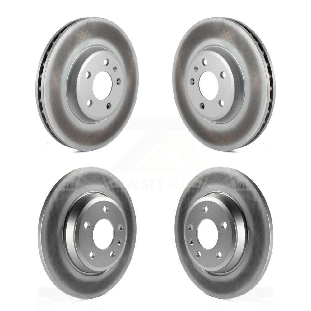 [Avant + Arrière] Kit de disque (revêtu) de frein pour Audi Q5 A4 Quattro A5 allroad KG-101107
