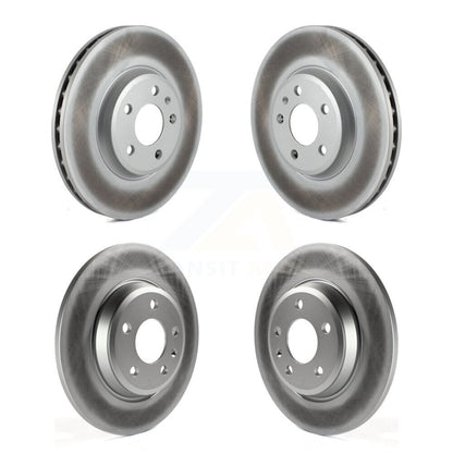 [Avant + Arrière] Kit de disque (revêtu) de frein pour Audi Q5 A4 Quattro A5 allroad KG-101107