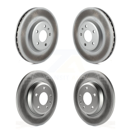 [Avant + Arrière] Kit de disque (revêtu) de frein pour Audi Q5 A4 Quattro A5 allroad KG-101107