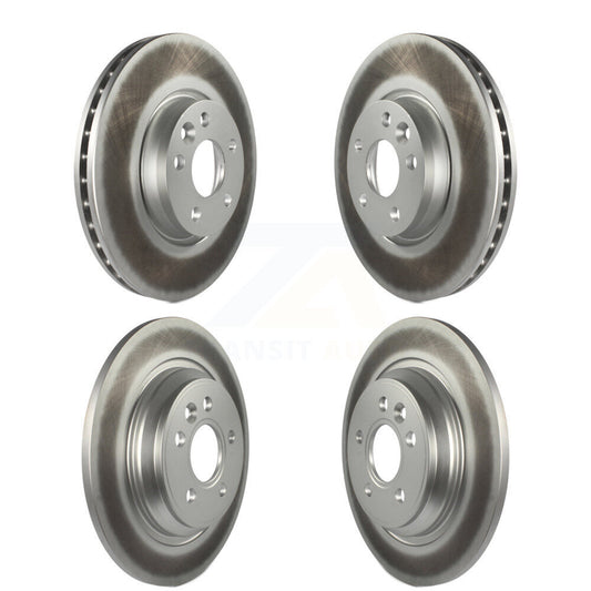 [Avant + Arrière] Kit de disque (revêtu) de frein pour Volvo S60 V70 avec 300mm Diameter Rotor KG-101112