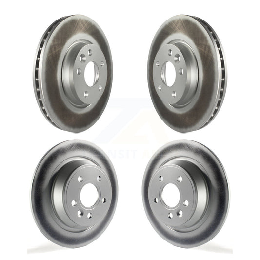 [Avant + Arrière] Kit de disque (revêtu) de frein pour 2012-2015 Land Rover Range Evoque KG-101113