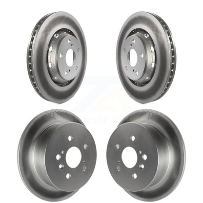 [Avant + Arrière] Kit de disque (revêtu) de frein pour 2009-2016 Toyota Venza KG-101115
