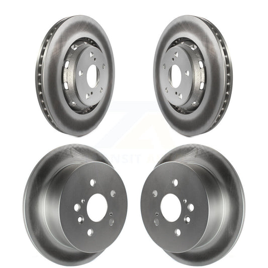 [Avant + Arrière] Kit de disque (revêtu) de frein pour 2009-2016 Toyota Venza KG-101115