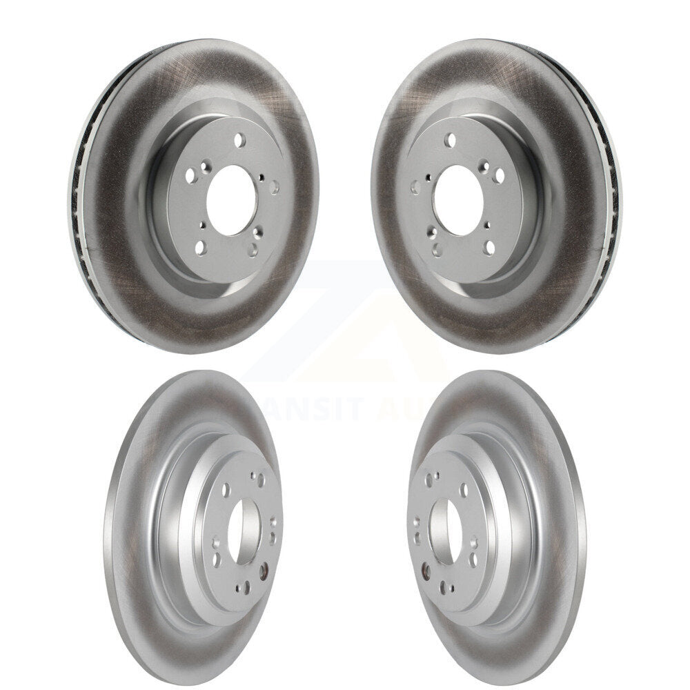 [Avant + Arrière] Kit de disque (revêtu) de frein pour 2009-2014 Acura TL KG-101117