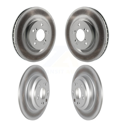 [Avant + Arrière] Kit de disque (revêtu) de frein pour 2009-2014 Acura TL KG-101117