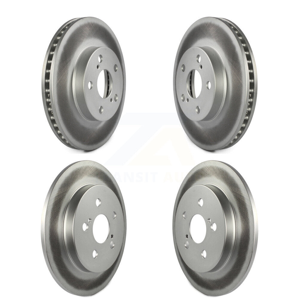 [Avant + Arrière] Kit de disque (revêtu) de frein pour Toyota Prius Lexus CT200h Plug-In KG-101119
