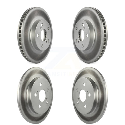 [Avant + Arrière] Kit de disque (revêtu) de frein pour Toyota Prius Lexus CT200h Plug-In KG-101119