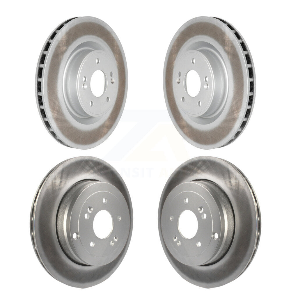 [Avant + Arrière] Kit de disque (revêtu) de frein pour Hyundai Genesis Coupe KG-101122