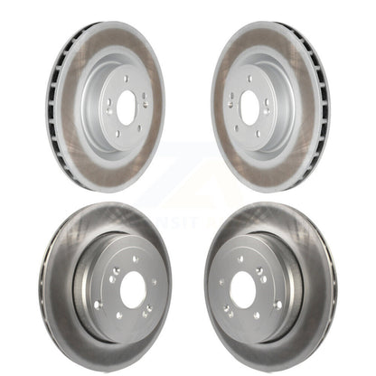 [Avant + Arrière] Kit de disque (revêtu) de frein pour Hyundai Genesis Coupe KG-101122