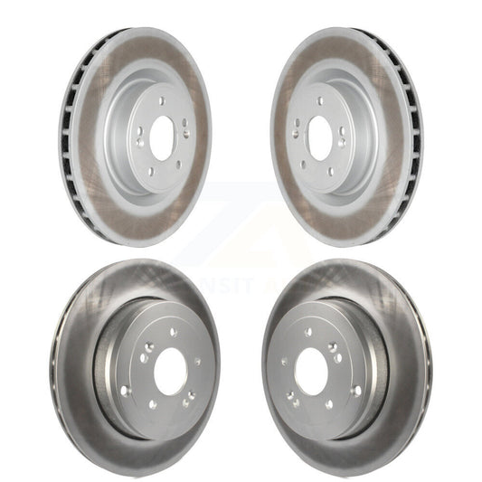 [Avant + Arrière] Kit de disque (revêtu) de frein pour Hyundai Genesis Coupe KG-101122