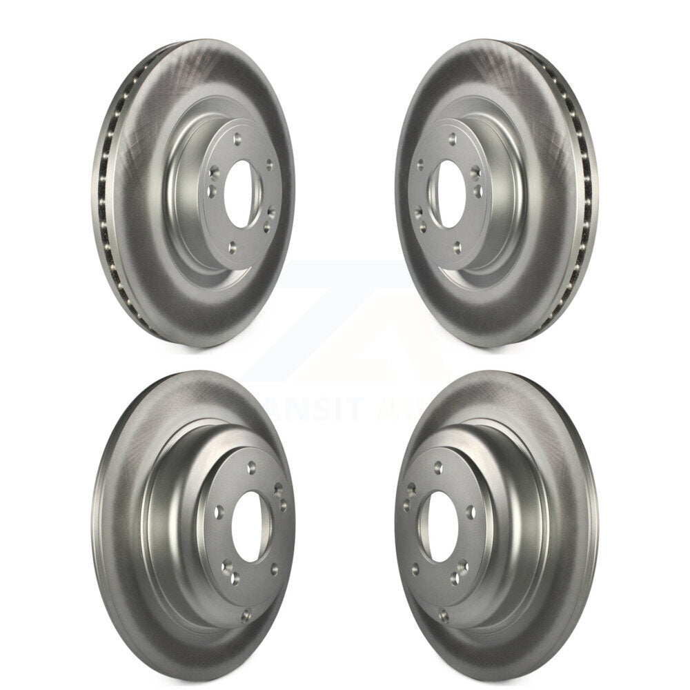 [Avant + Arrière] Kit de disque (revêtu) de frein pour Hyundai Genesis Coupe KG-101123