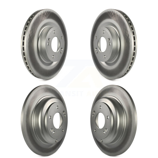 [Avant + Arrière] Kit de disque (revêtu) de frein pour Hyundai Genesis Coupe KG-101123