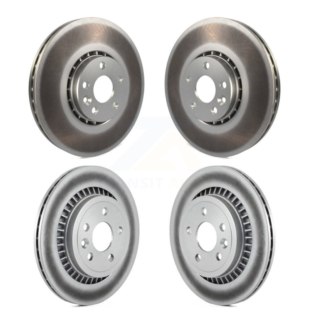 [Avant + Arrière] Kit de disque (revêtu) de frein pour Volvo XC60 KG-101124