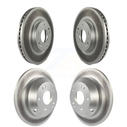 [Avant + Arrière] Kit de disque (revêtu) de frein pour Kia Sorento Hyundai Santa Fe KG-101125