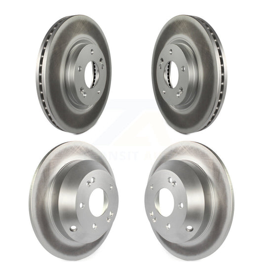 [Avant + Arrière] Kit de disque (revêtu) de frein pour Kia Sorento Hyundai Santa Fe KG-101125