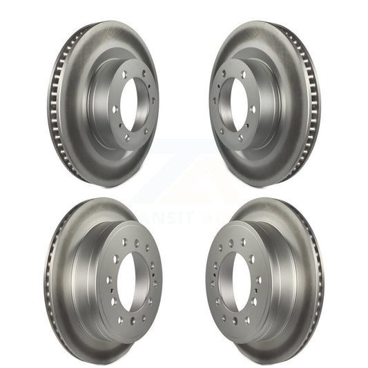[Avant + Arrière] Kit de disque (revêtu) de frein pour Toyota 4Runner Lexus GX460 KG-101126