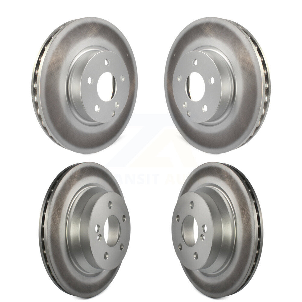 [Avant + Arrière] Kit de disque (revêtu) de frein pour Mercedes-Benz E350 E400 avec 322mm Diameter Rotor KG-101131